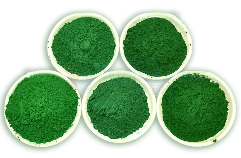 顏料綠50色粉圖