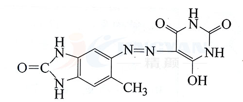 顏料橙64分子結構圖