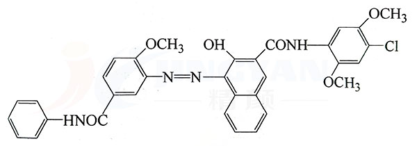 顏料紅146分子結構圖