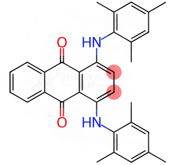 溶劑藍104化學分子結(jié)構(gòu)圖