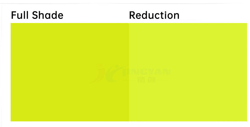 熒光染料溶劑綠5著色顏色色卡圖