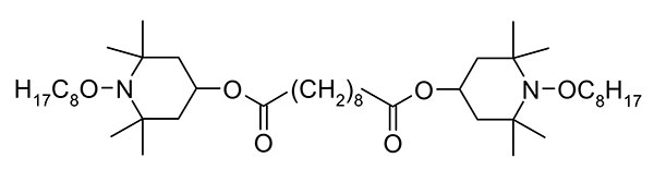 巴斯夫天樂榮123光穩定劑分子結構