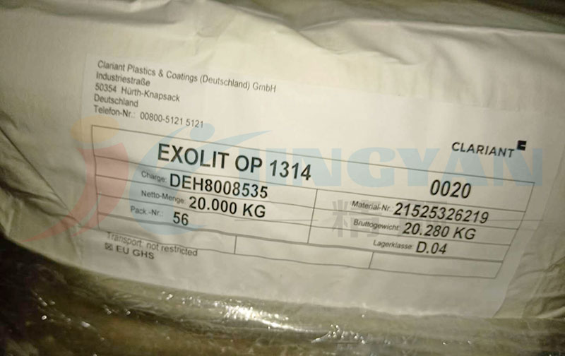 科萊恩Exolit OP 1314尼龍阻燃劑標簽圖