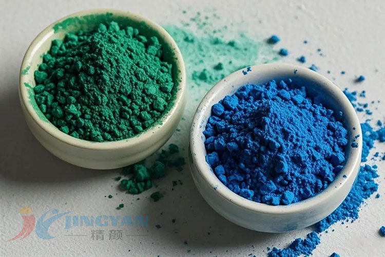 酞菁藍和酞菁綠色粉