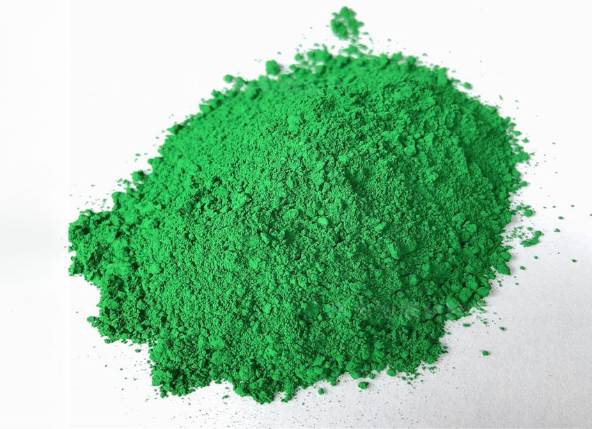 鉻綠色粉實拍圖