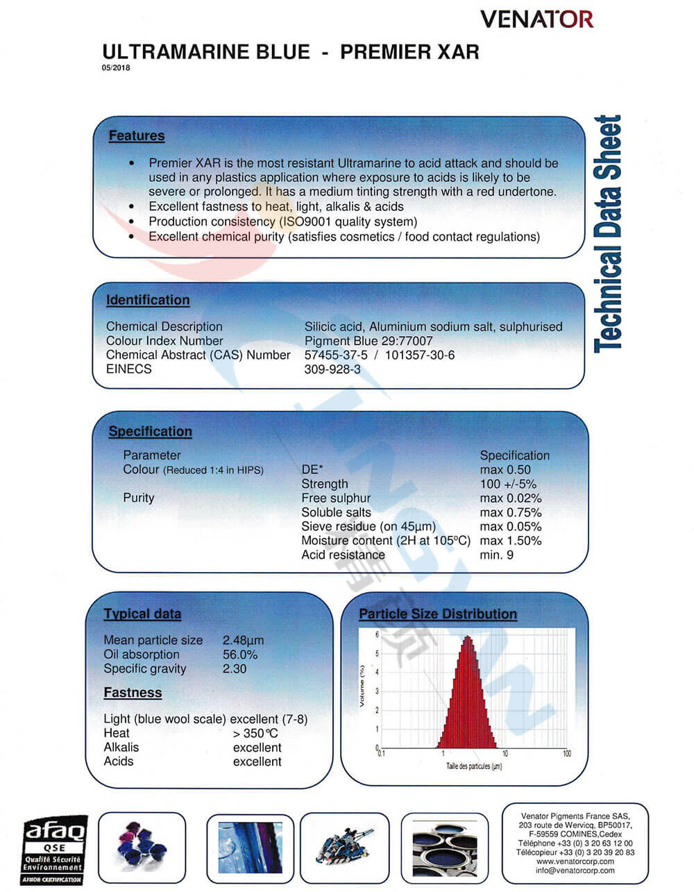 好利得群青XAR技術說明書